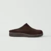 Sabots en daim et liège Blundstone