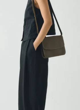 Sac à bandoulière en cuir Laperruque