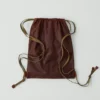 Sac à dos à nœud en coton ciré Kate Sheridan