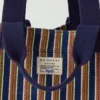 Sac en coton rayé Moismont