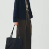 Veste en denim indigo japonais
