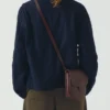 Sac à languette semi-sphérique en cuir de Kate Sheridan
