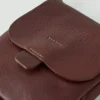 Sac à languette semi-sphérique en cuir de Kate Sheridan