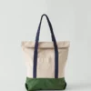 Sac à rabat en toile de coton