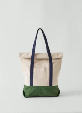 Sac à rabat en toile de coton