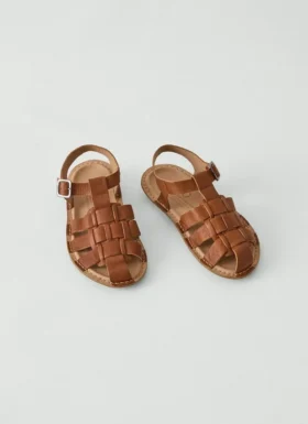 Sandales de pêcheur à boucle en cuir Vibae