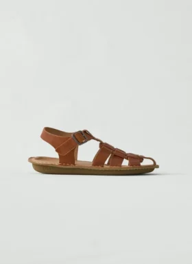 Sandales de pêcheur à boucle en cuir Vibae