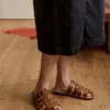 Sandales de pêcheur en cuir Vibae