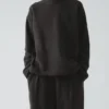Sweat-shirt en jersey bouclé