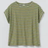 T-shirt Alda Stripe en coton