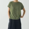 T-shirt Alda Stripe en coton