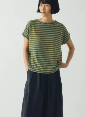 T-shirt Alda Stripe en coton