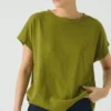 T-shirt ample en coton biologique Alda