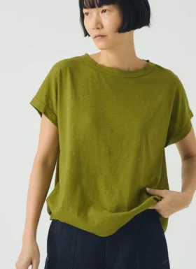 T-shirt ample en coton biologique Alda