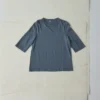 T-shirt Cleo en coton biologique teint en pièce
