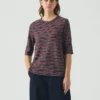 T-shirt en coton rayé Cleo