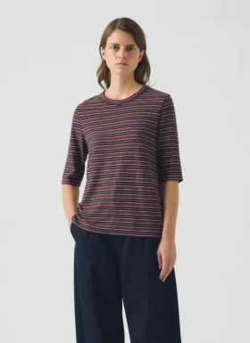 T-shirt en coton rayé Cleo