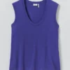T-shirt sans manches en coton