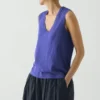 T-shirt sans manches en coton