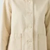 Veste de travail en denim écru Hal