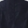 Veste en denim indigo biologique à manches larges