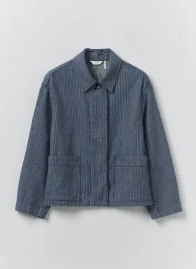 Veste en denim à rayures Hickory