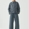 Veste en denim à rayures Hickory
