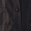 Veste en sergé de coton teint en pièce