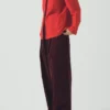 Veste en toile de coton teinte en pièce