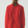 Veste en toile de coton teinte en pièce