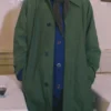 Manteau en coton ciré